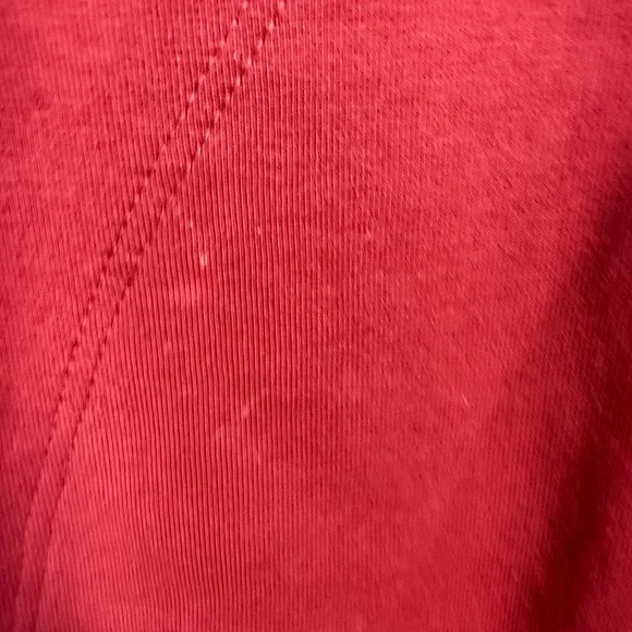 Peruvian Connection Red Oversized hooded Tunic XL - Picture 5 of 9